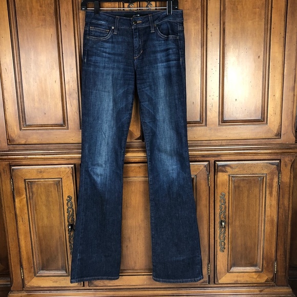 JOE’S JEANS Curvy Boot Cut Jeans Dark Wash 27 - Picture 2 of 9